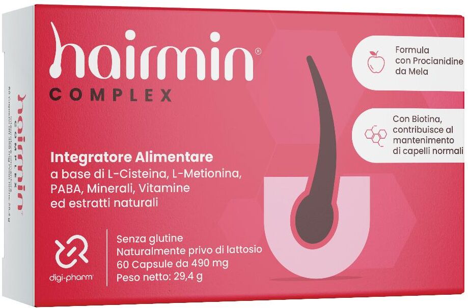 DIGI-PHARM Srl HAIRMIN Complex, 60 Capsule
