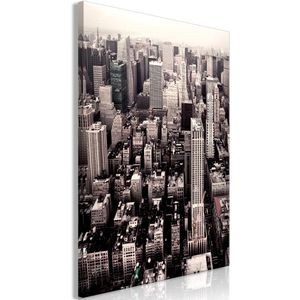 Artgeist Wandbild Manhatten, Leinwand, Hochformat, 60 x 90 cm