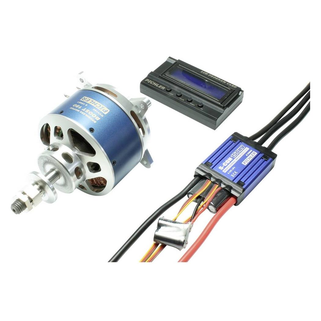 Pichler Modellbau BOOST 180 V2 Combo Brushless elektromotor voor vliegtuigen (15662)