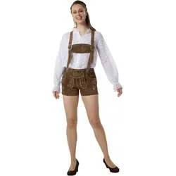 tectake® Lederhose Josie