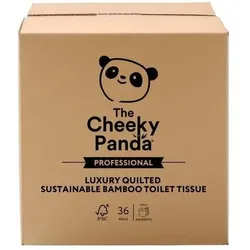 The Cheeky Panda, Toilettenpapier, Toilettenpapier LQTOILT36 2-lagig Weiss (36 Stk.)