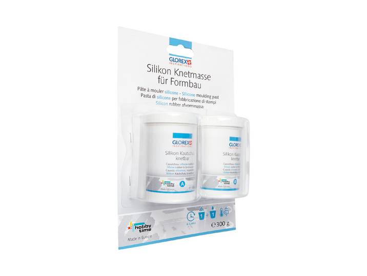 Glorex Silikon-Knetmasse 2-Komponenten 300 g