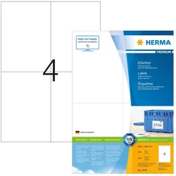 Herma, Etiketten, Etiketten