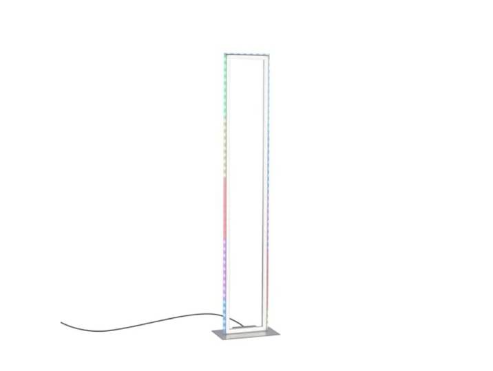Just Light Stehlampe Stehleuchte Wohnzimmerlampe dimmbar Fernbedienung RGB LED H 120 cm