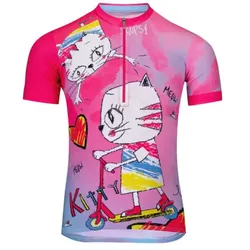 Etape Rio Kindertrikot Kurzarm rosa Gr. 128/134