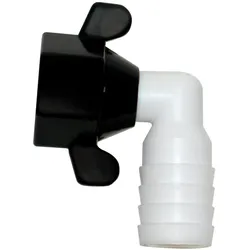 SHURflo Aufschraubtülle gewinkelt 19 mm