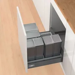 Küchen-Abfallsystem, Bin.it Smart 600 9208752, KB 600mm, KF grau anthrazit matt