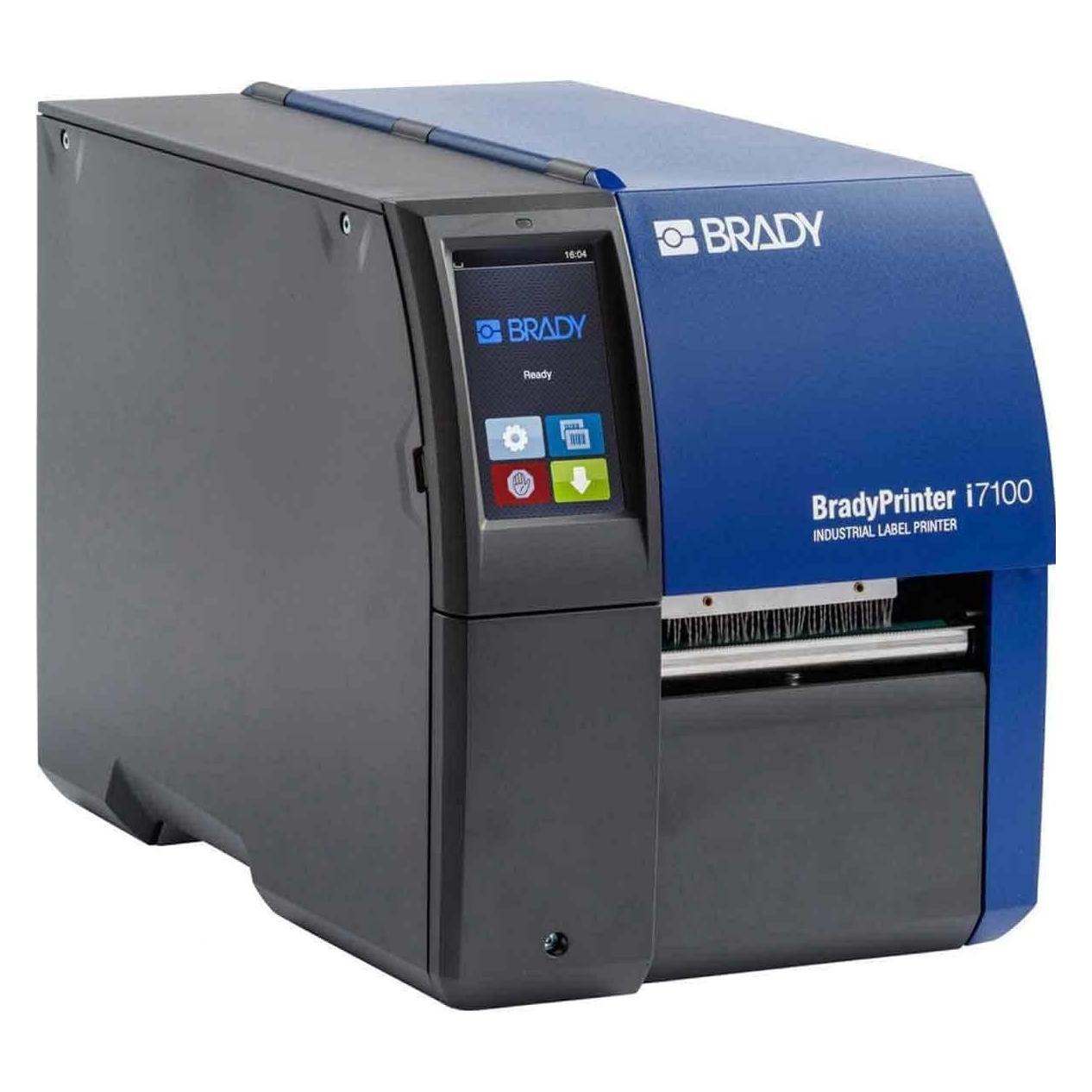 Brady BradyPrinter i7100-300-P-EU, Thermotransferdrucker, max. Breite 110 mm, 300 dpi, USB, Seriel (300 dpi) (I7100-300-P-EU)