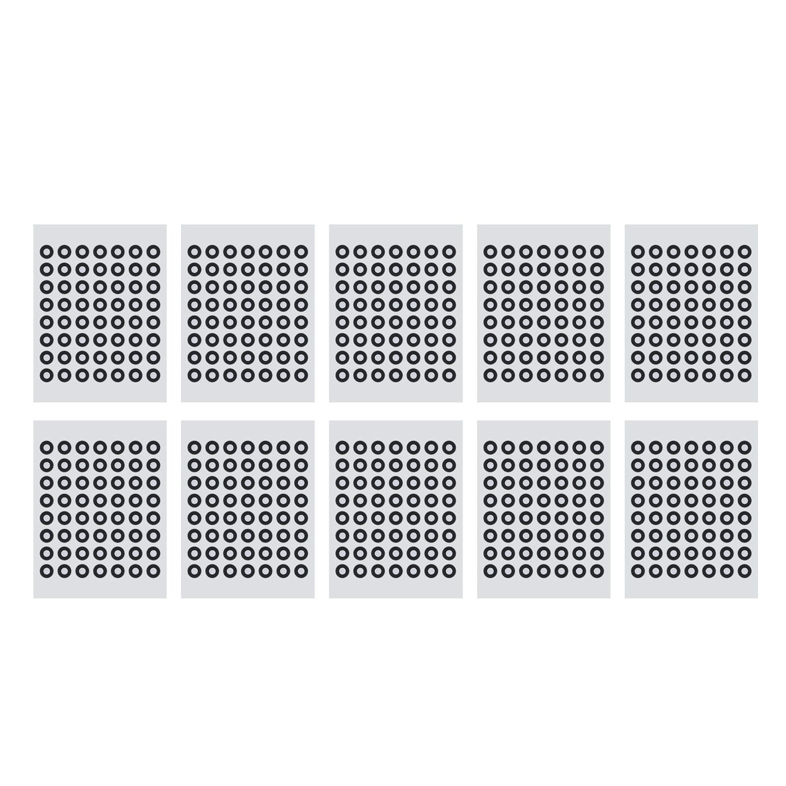Cocosity 10 stuks 3D-scanmarkers 6 mm herbruikbare 3D-trackingpunten voor optische meting