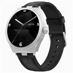 Gravity Smartwatch Smartwatch Srebrny Czarny GT25-8 (40 mm, ohne SIM), Smartwatch