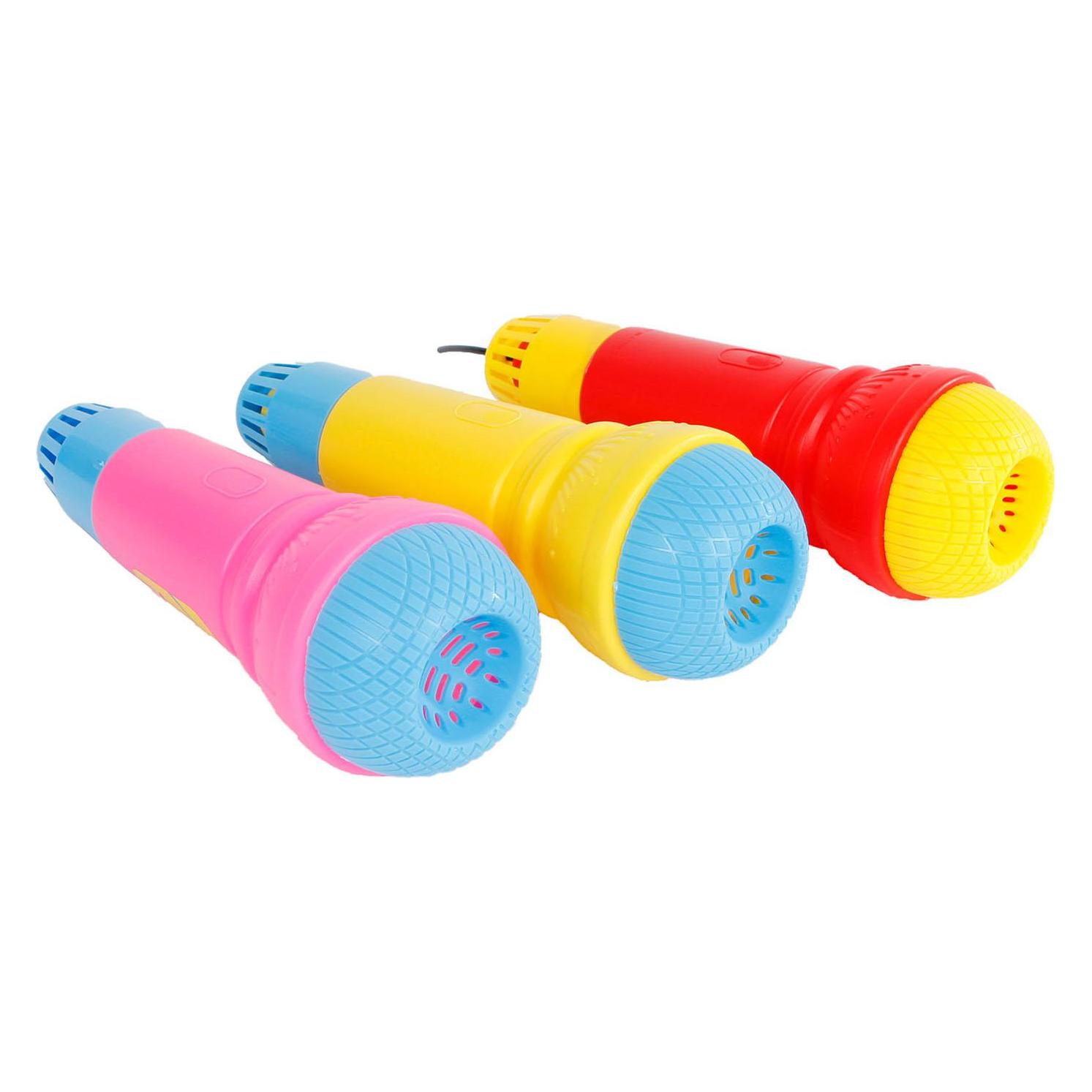 Pocket Money Echomikrofon D8x24cm 3fach sortiert (621210)