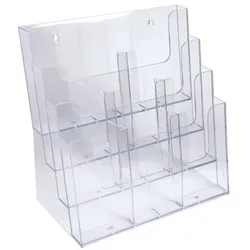 EXACOMPTA Tischprospektständer »Multiformat Exacryl« transparent, 34.8x34x2.8 cm