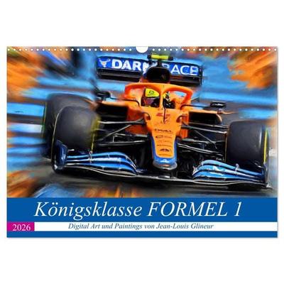 Königsklasse FORMEL 1 (Wandkalender 2026 DIN A3 quer), CALVENDO Monatskalender