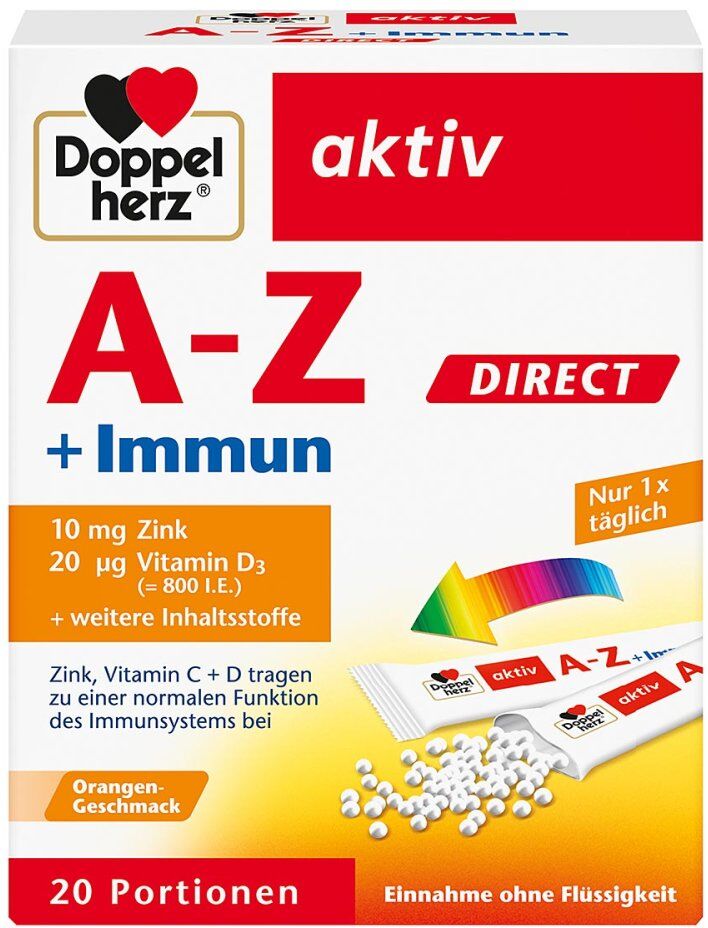 Doppelherz A-Z+immun Direct Pellets