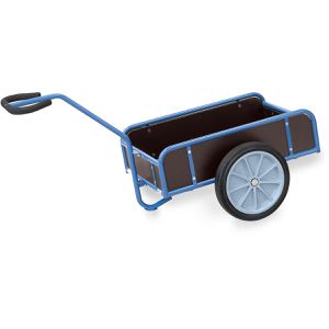 Fetra Handwagen 4108V, mit 4 Bordwänden, Vollgummireifen, Tragkraft 400kg, 845 x 545mm