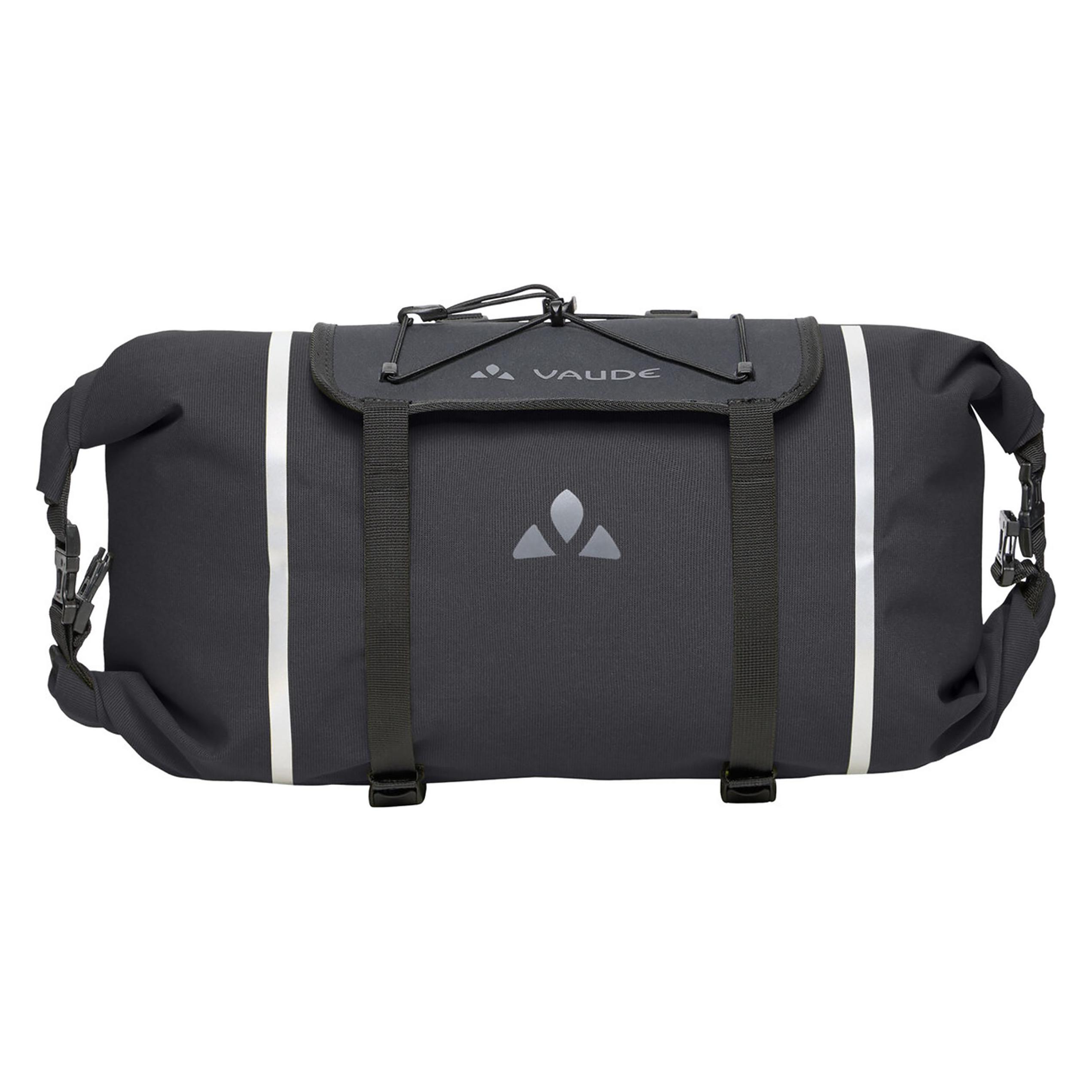 Vaude Trailfront Cage Top Tube Bag 10 L, black (10 l, Lenkertasche, Rahmentasche) (48363-010)