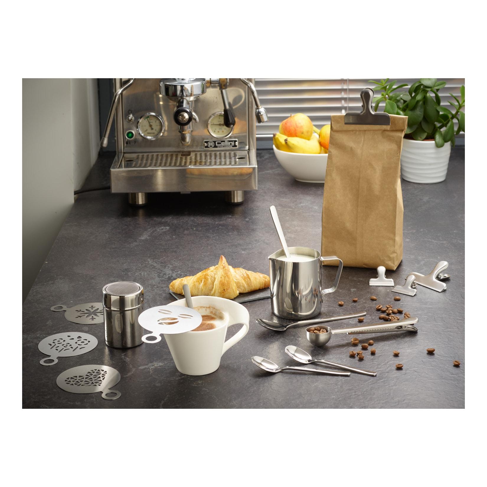 Echtwerk Kaffeezubehör-Set 23tlg, 600 ml, silber