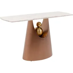 KARE DESIGN Konsole Geraldo 71637 Stein, Marmor, Granit Weiß