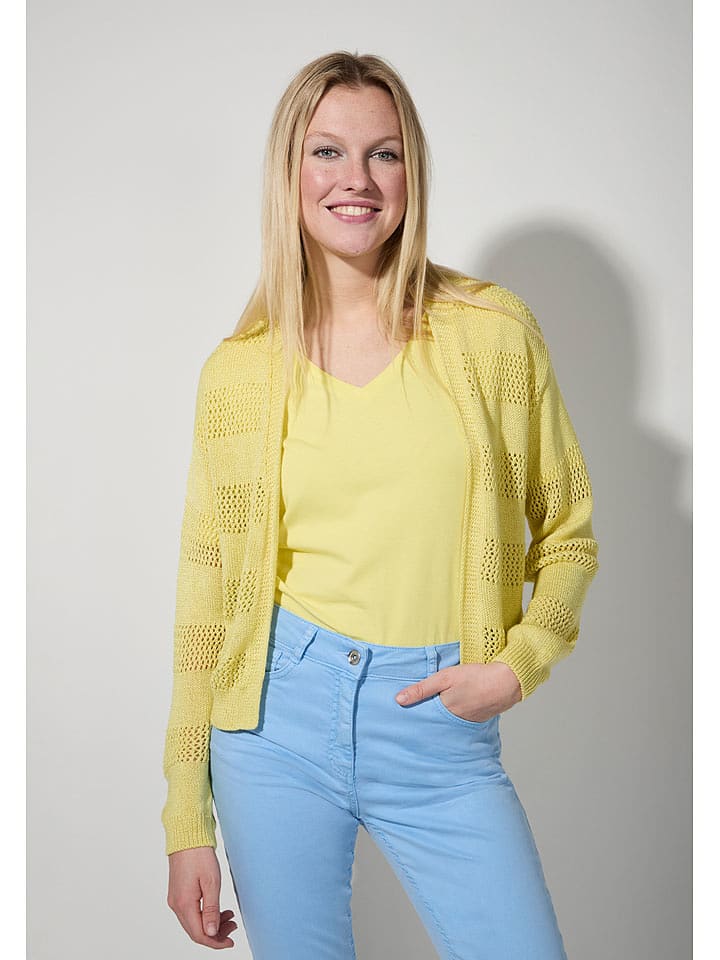 More & More Cardigan in Gelb - 36