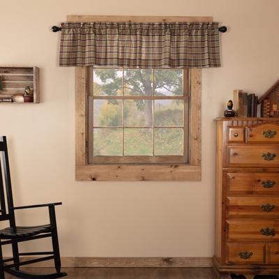 VHC Brands Wyatt Plaid Valance
