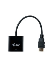 I-Tec Adapter HDMI zu VGA Aufloesung Full-HD 1920x1080/60 Hz Kabellaenge 15 cm vergoldeter Digital/Display/Video 0,15 m (HDMI2VGAADA)