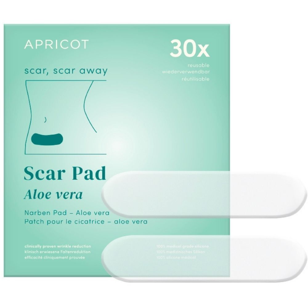 Apricot Narben Pad mit Aloe Vera scar away 2 St Pads