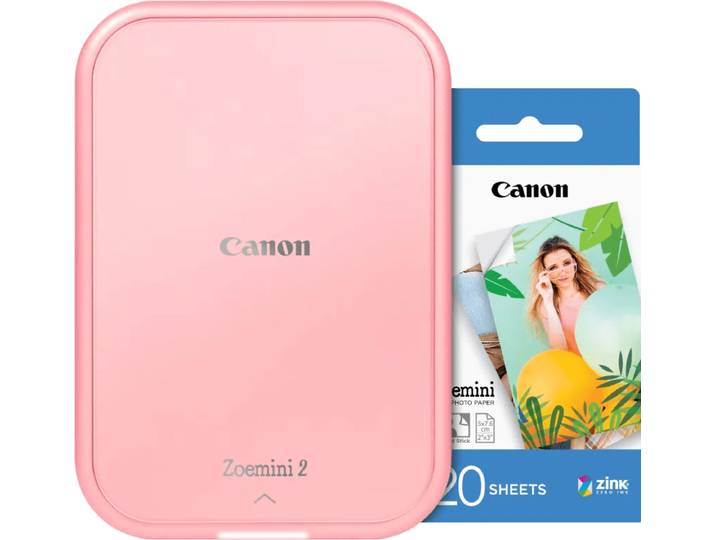 Canon Zoemini 2 Roze + 20 vellen fotopapier
