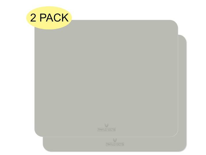 TINYLOADERS Spielmatte Praktische Bodenmatten Unterlegen Hochstuhl Kinderstuhl Spielmatte (Spar-Set, 2 Bodenmatten), Weiches Vinyl, ideal als Kinderunterlage zum Essen Backen oder Basteln