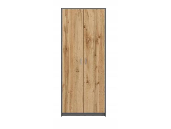 PARLA - Armoire moderne 6 étagères - 180x74x35cm - Meuble de rangement - Armoire bureau