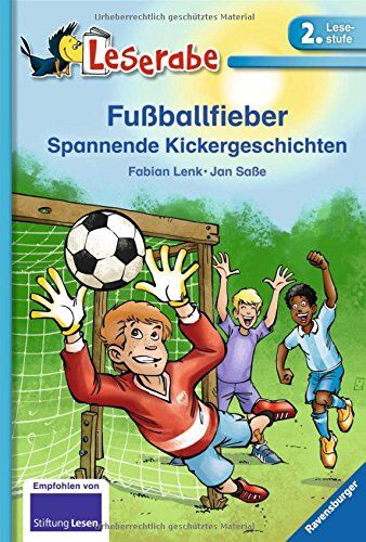 Fabian Lenk - Leserabe - 2. Lesestufe: Fußballfieber: Spannende Kickergeschichten (HC - Leserabe - 2. Lesestufe) - Preis vom 04.10.2026 03:51:26 h