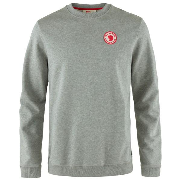 Fjällräven - 1960 Logo Badge Sweater - Pullover Gr L grau
