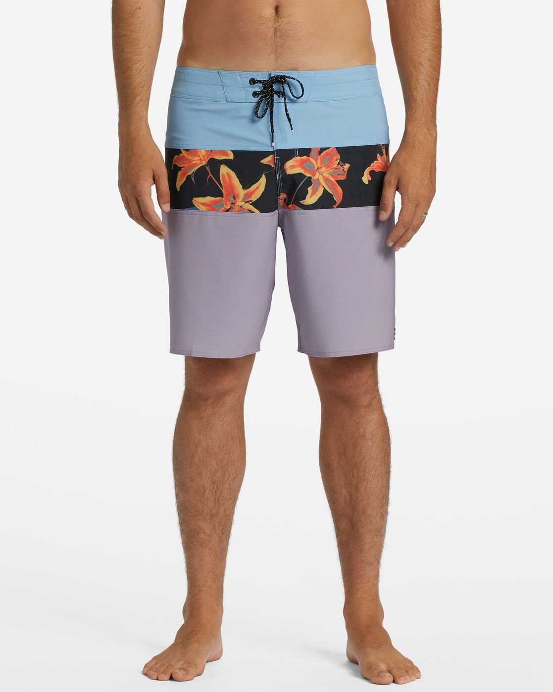 Boardshorts BILLABONG "Tribong Pro", Herren, Gr. 31SM, Normalgrössen, blau, Obermaterial:90% Polyester, 10% Elasthan., Hosen Boardshorts blau 31SM, Normalgrössen