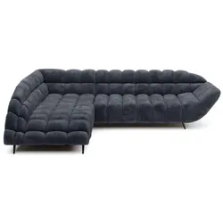 Ecksofa Gappa Stoff Grau Anthrazit
