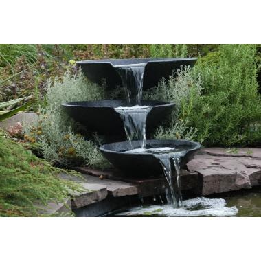OUTSIDELIVI Wasserspiel Nova Scotia, Polystone,1600l/h, Ø35/45/55cm 08424823