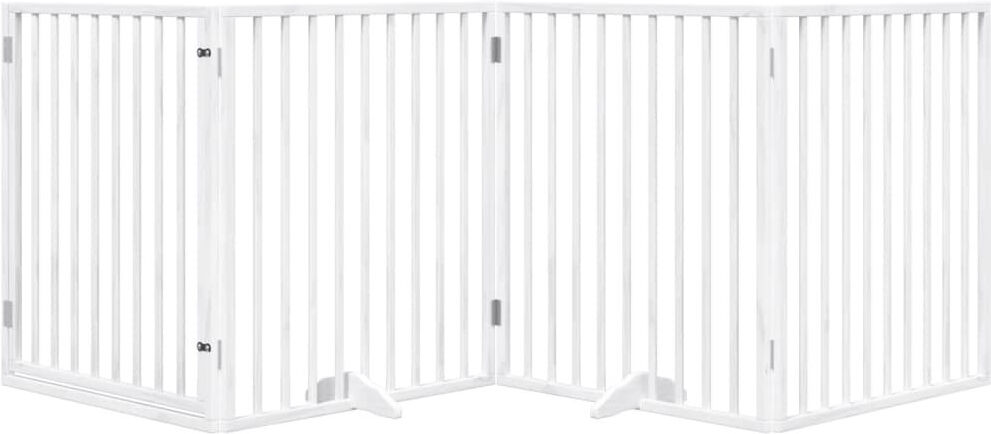 Archie & Oscar Ziggie Solid Wood Dog House Door White 90cm H x 320cm W x 2cm D