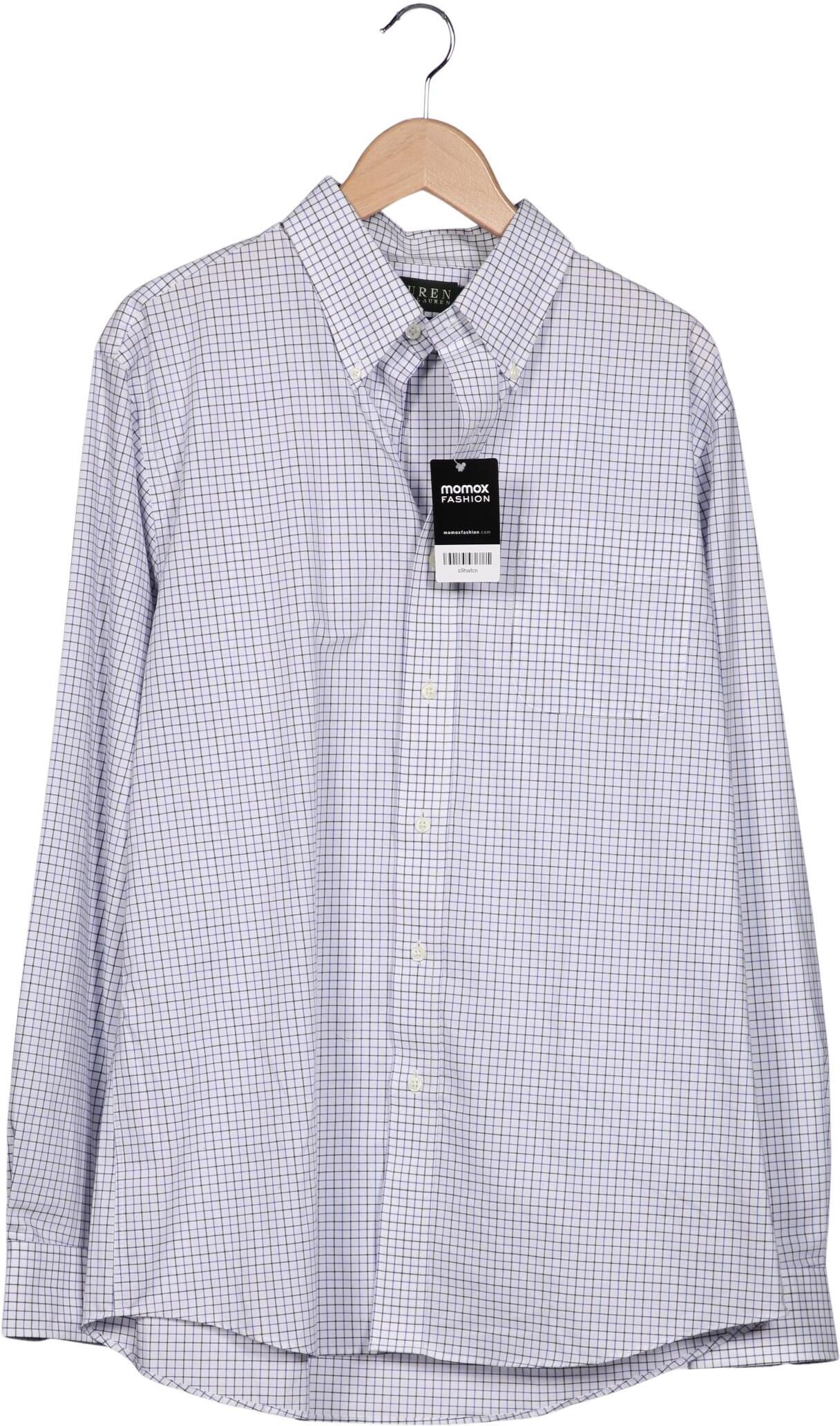 Lauren Ralph Lauren Herren Hemd, Hellblau, Gr. 42, Baumwolle - Second Hand
