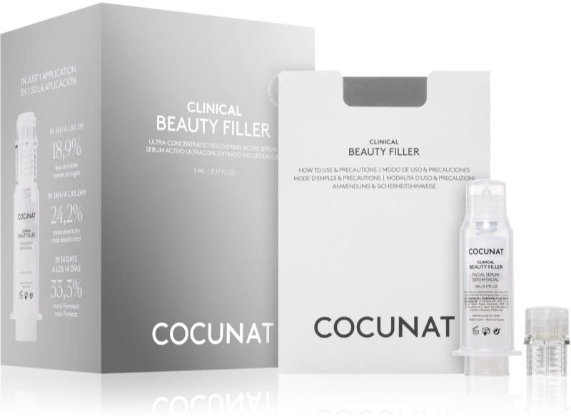 Cocunat Clinical Beauty Filler Serum mod aldring med mikronåle-teknologi 5 ml