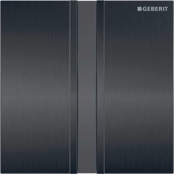 Geberit infrarouge Urinal control Typ 50 116026QD1 secteur, chasse d'eau électronique, brossé / chrome noir