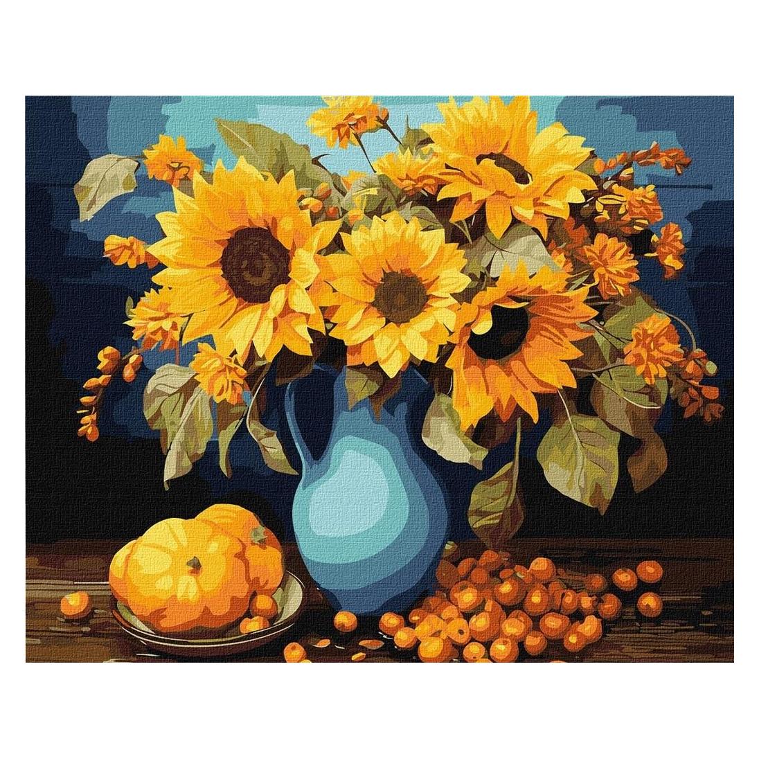 Ideyka Malen nach Zahlen - Sonnenblumenharmonie (46173093)