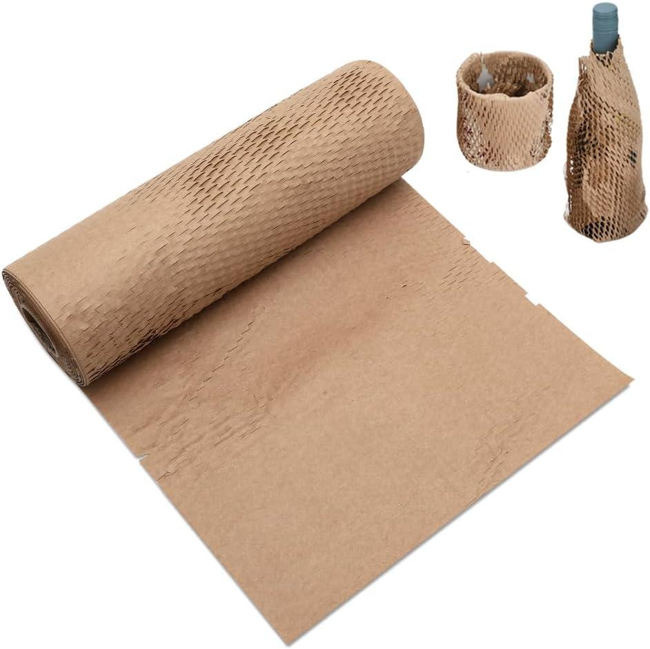 Bruin honingraat verpakkingspapier voor verzending, 30 x 500 cm