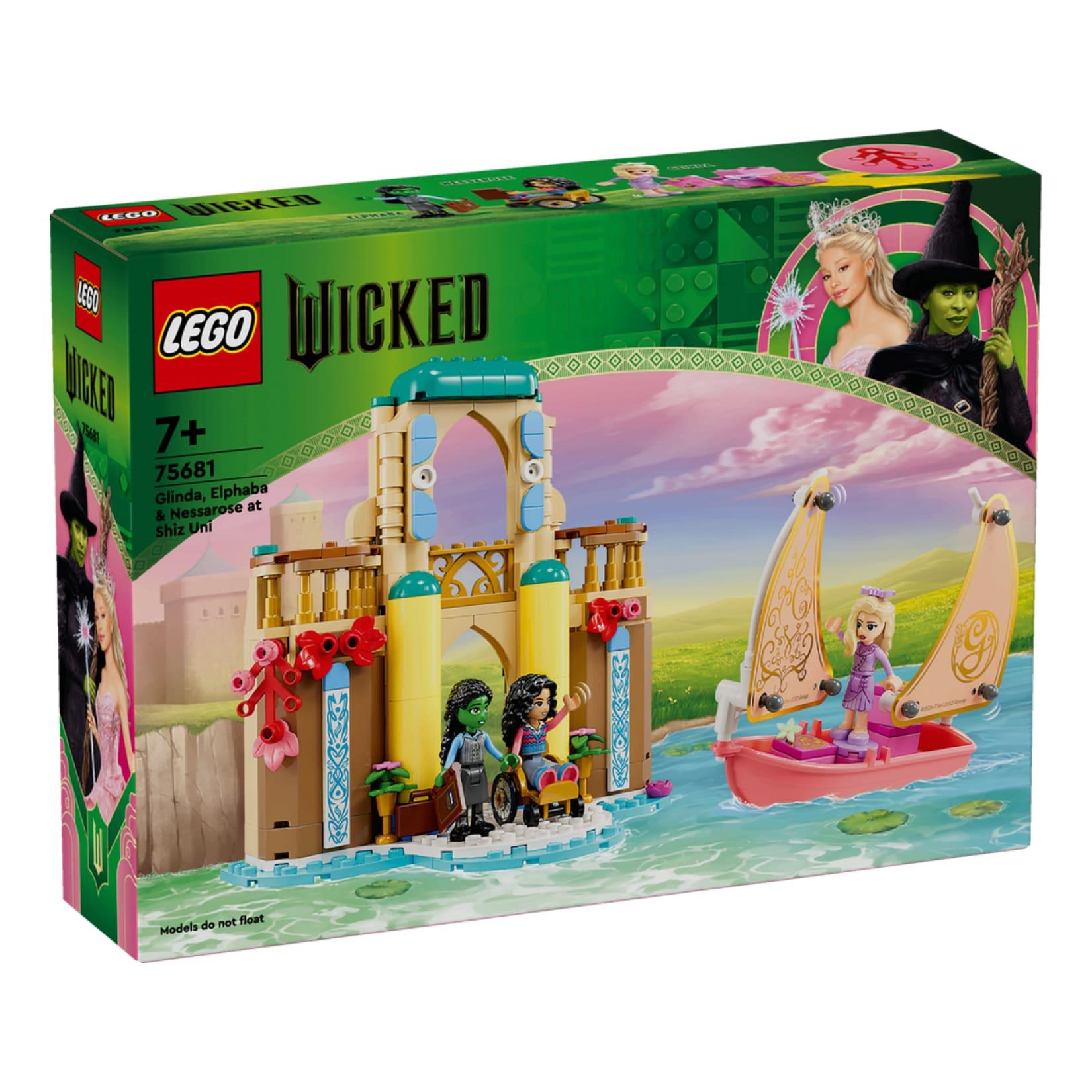 LEGO® Wicked Glinda, Elphaba und Nessarose an der Universität Shiz