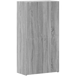 vidaXL Aktenschrank Grau Sonoma 60x32x115 cm Holzwerkstoff