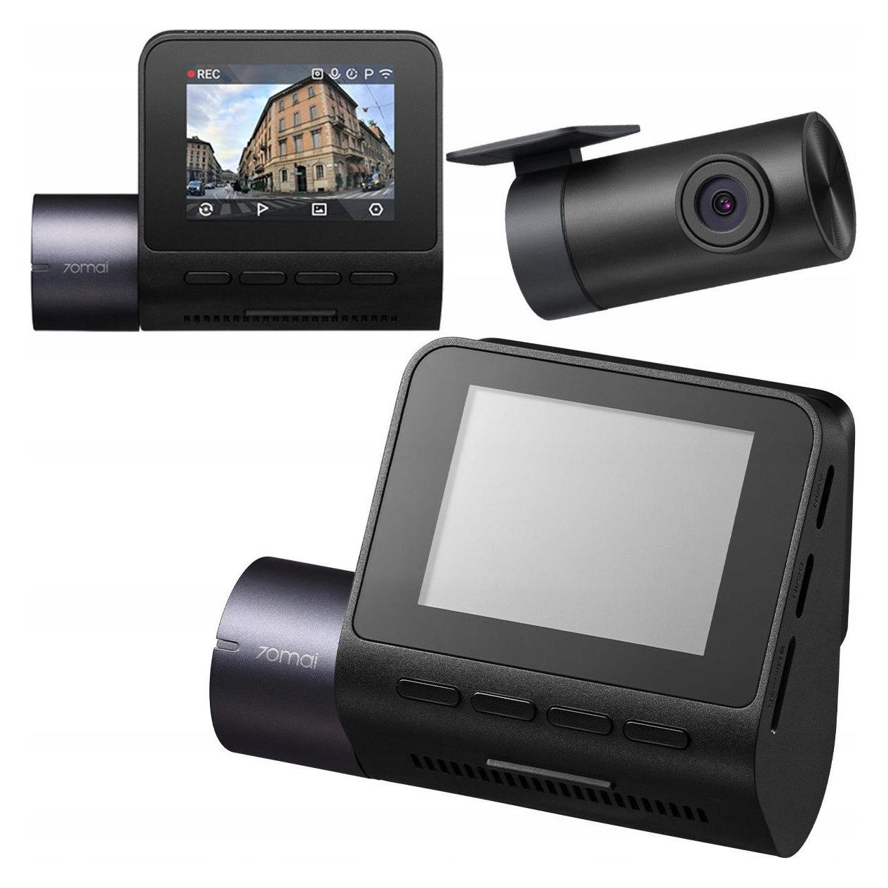 70mai Dash Cam A410-1 Set mit Rückkamera RC21 (Eingebautes Display, GPS-Empfänger, Nachtsicht, 2K) (6971669784621)