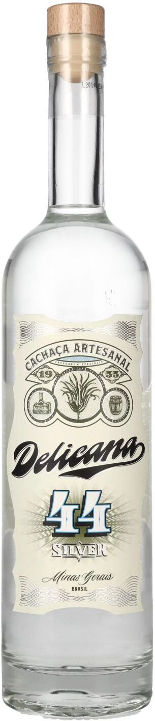 Delicana Cachaça & Rum Delicana 44 SILVER Cachaça Artesanal 44% Vol. 0,7l