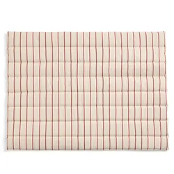 Outdoor Market Gartensofa-Kissen gestreift, 107 x 81 cm, beige