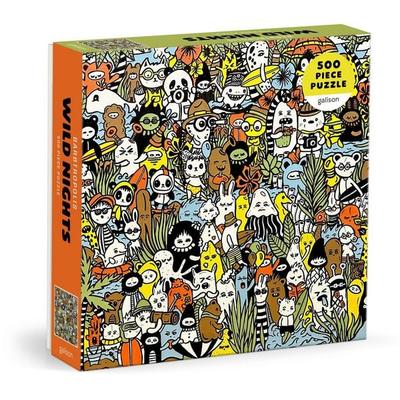 Barbtropolis Wild Nights 500 Piece Puzzle