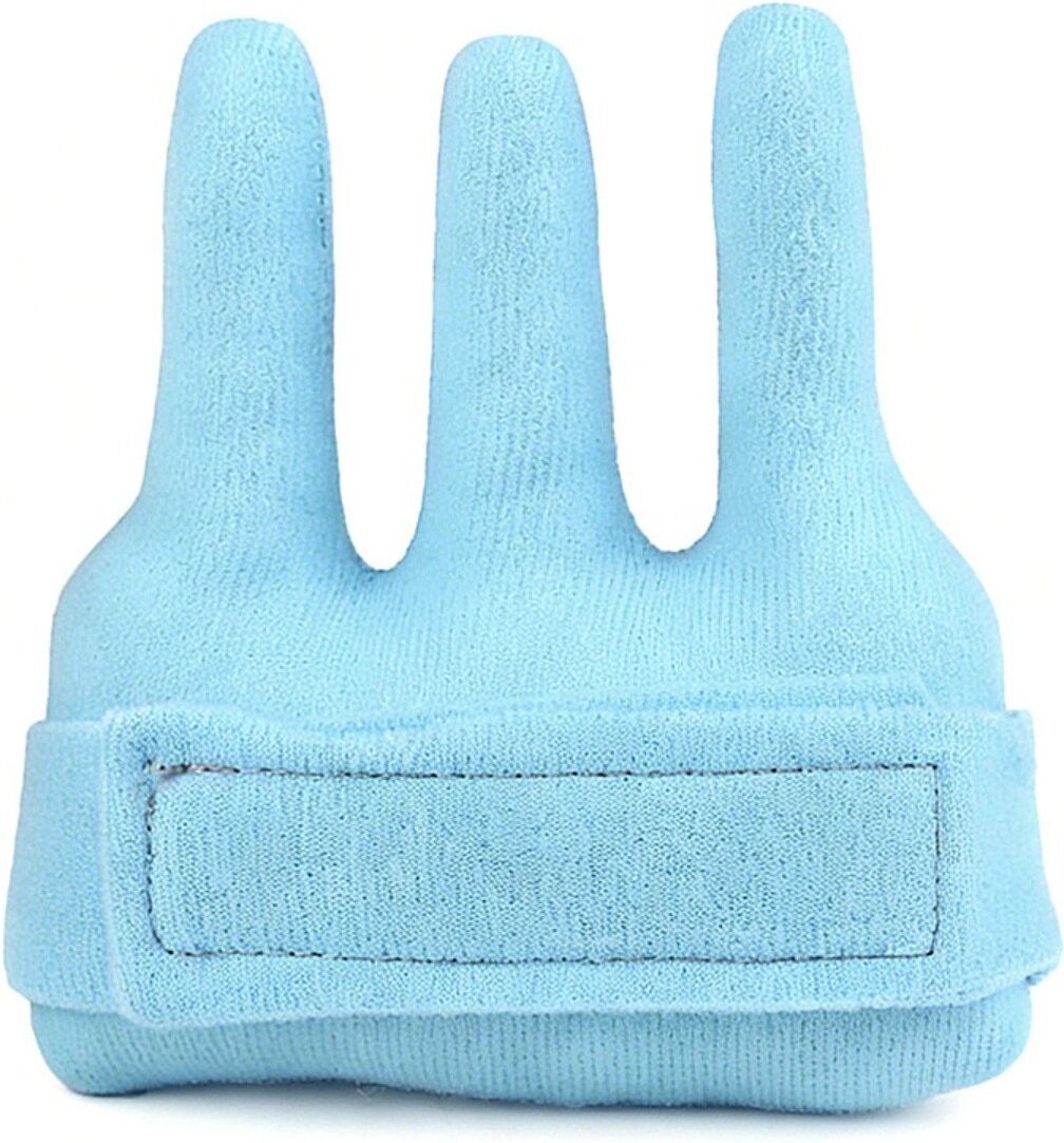 INF Renforceur de doigts ajustable - Design amovible pour entraînement de la préhension et de la dextérité, bleu,