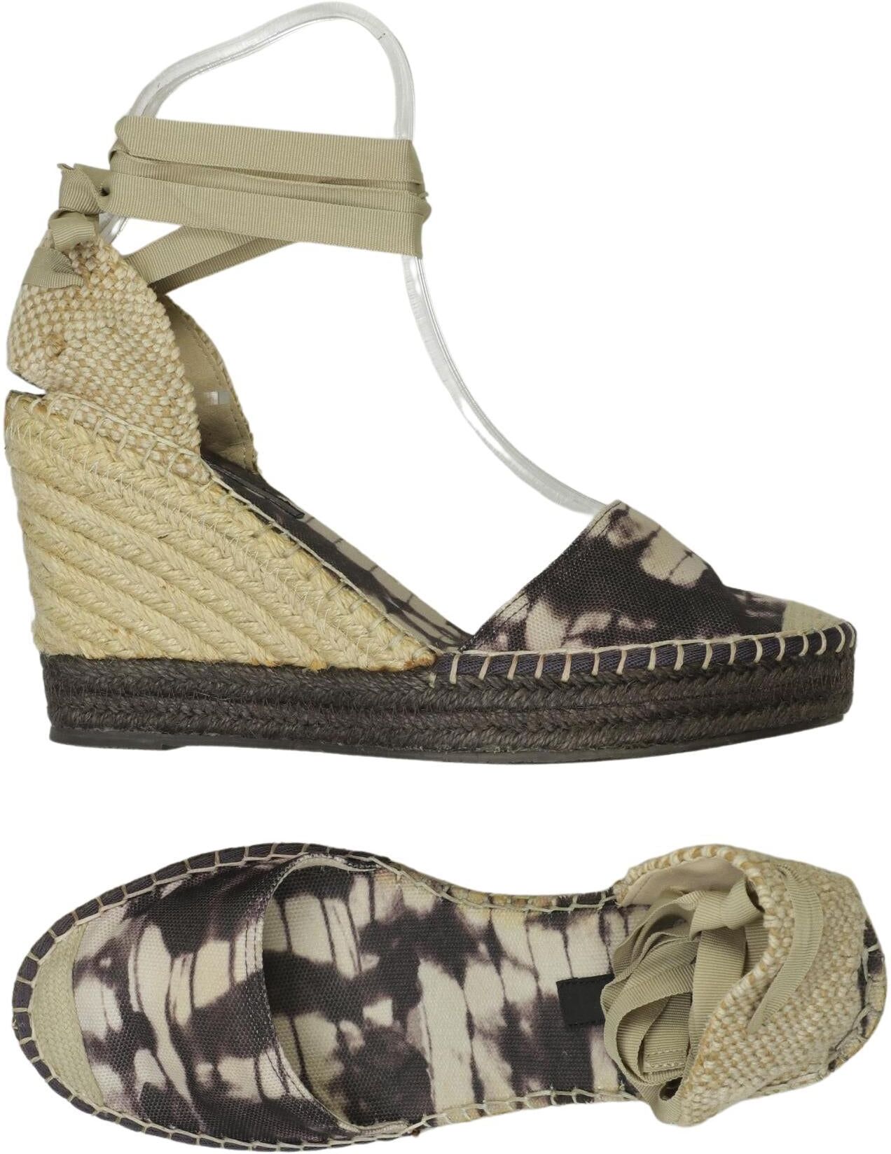 Weekend Max Mara Damen Sandalen, Beige, Gr. EU 39, kein / Etikett - Second Hand