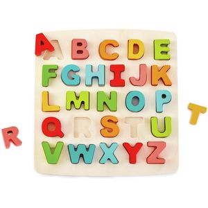 Hape Lernspielzeug E1551, Großbuchstaben, ab 3 Jahre, Buchstaben lernen
