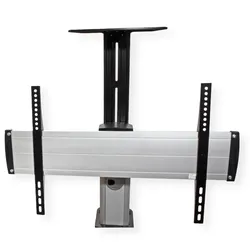 Roline LCD-/TV-Rollständer (50 kg, 37" - 70"), TV Ständer, Silber